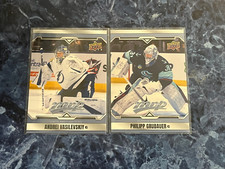 2024-25 Upper Deck MVP: Vasilevskiy #134  Grubauer # 187 Silver Script
