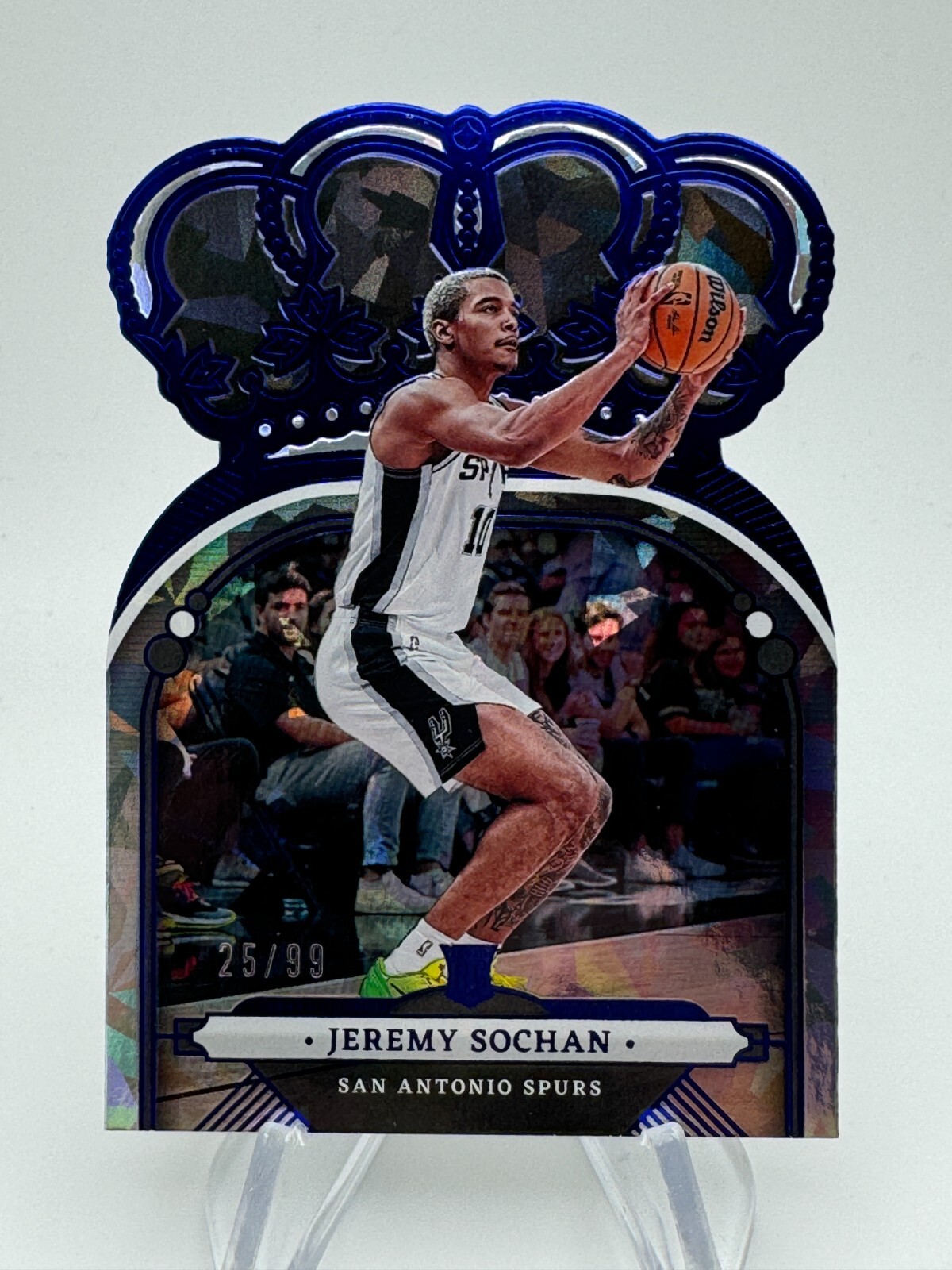 2022-23 Crown Royale JEREMY SOCHAN Blue Cracked Ice Rookie /99 #53