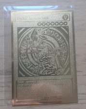 YuGiOh - Dunkler Magier - Goldene Metallkarte