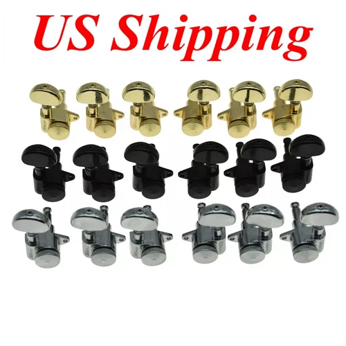 Wilkinson 3x3 ROTO Style Locking Guitar Tuners Tuning Keys Machine Heads