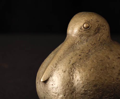 Charming Bronze Crane object  ZJ11 - Picture 10 of 16