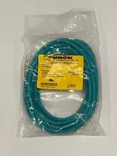 Turck RSCD 440-4M Eurofast Cordset M12, 4 Wire Teal U-12606
