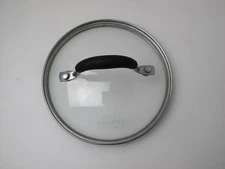 Well Equipped Kitchen Glass Replacement Pot Pan Lid 6" Black