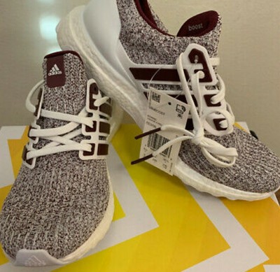 adidas men's texas a&m aggies ultra boost running shoes