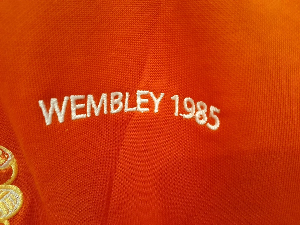 Camiseta de futbol manchester united talla M adidas 1985. Final de wembley - Imagen 2 de 4
