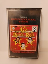40 the kings of rock n roll cassette tape Vol 2 Collectable Tape