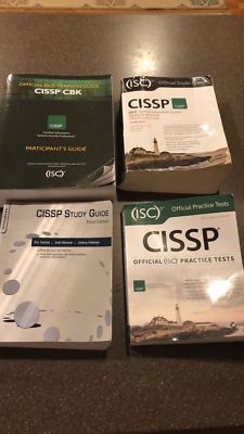 CISSP (Isc2) Certified Information Systems Security Professional ( All 4 books)