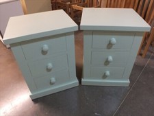 X1 BUCKINGHAM PAINTED BEDSIDE CABINET- BESPOKE SIZES & COLOURS- WILLOW TREE