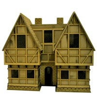 1:12 Wooden made-to-order Tudor Dolls House / satetly home. Assembly required