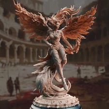 Sairena Phoenix Sun Elf Ranger Rogue Angel Fighter Miniature | D&D DnD