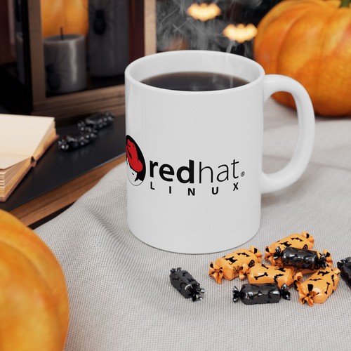 Exclusive Red Hat Coffee Mug! 2 side logo 11oz and 15oz - 第 8/16 張圖片