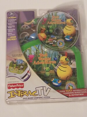 FIsher Price InteracTV DVD Based Learning System Best Buggy Adventures 
