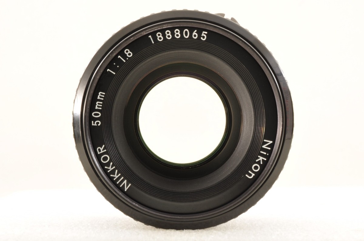 【完動品】Nikon FE Silver + Ai 50mm F/1.8 Nikon FE Silver 35mm SLR Film Camera /Ai 50mm f1.8 MF Lens