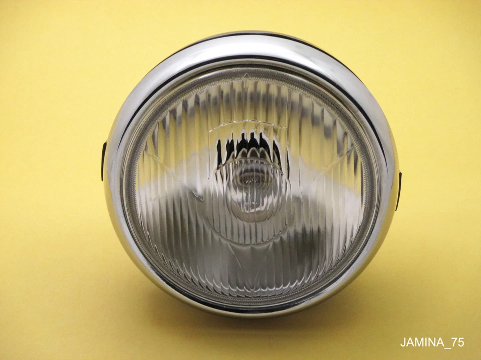 Honda MR175 MR250 CD125 CD185 CD200 CT125 6" Headlight + Rim Ring + Case Foto 3 de 4