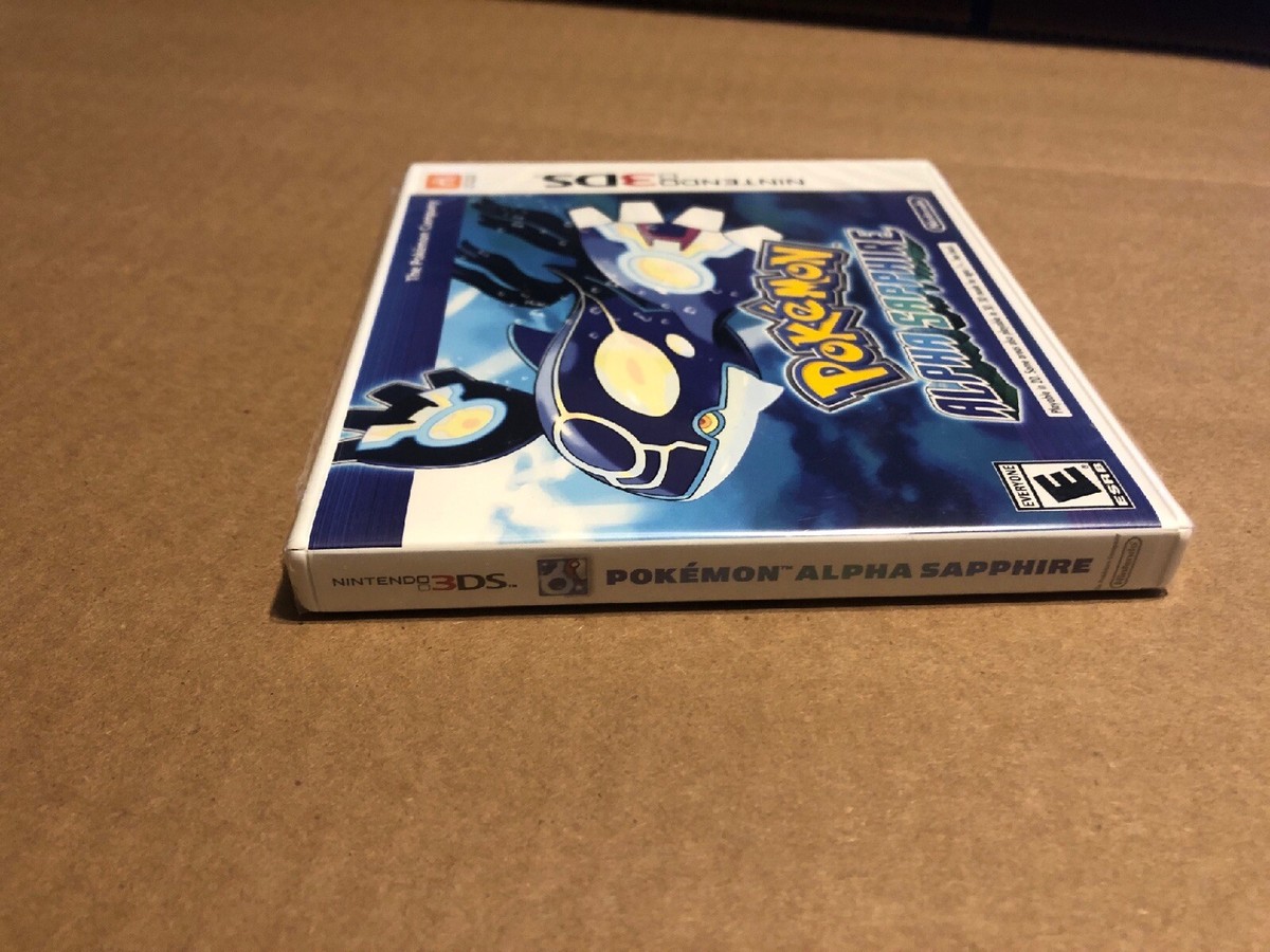 Pokemon Alpha Sapphire Nintendo 3DS Brand New Factory Sealed