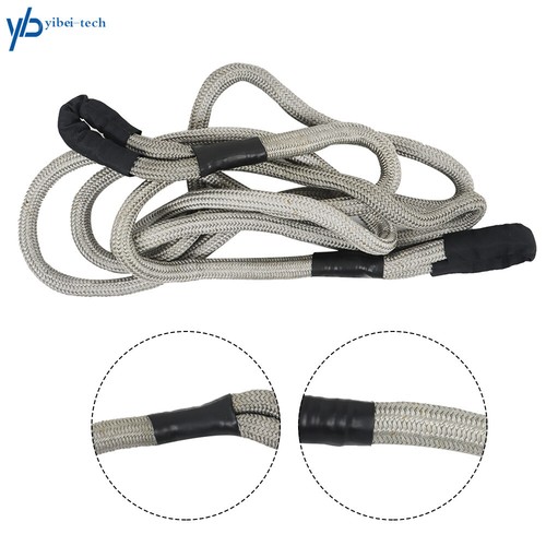 30840 LBS Kinetic Energy Truck Tow Recovery Rope Snatch Strap 7/8"x20ft - Picture 6 of 8
