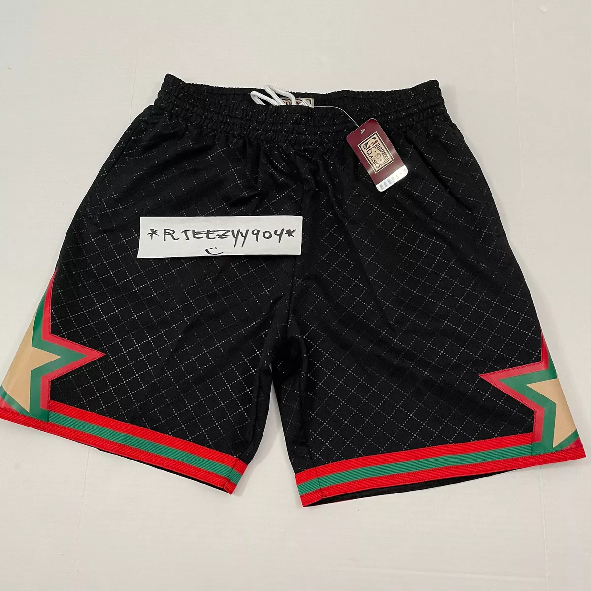 $100 Mens Size XL Mitchell & Ness M&N Orlando Magic Gucci Color Swingman  Shorts