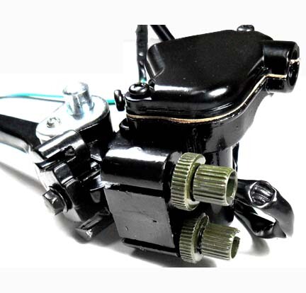 Dinli Diablo 50, Mini Rex 50, ATV Throttle Assembly With Brake Lever - Picture 2 of 2