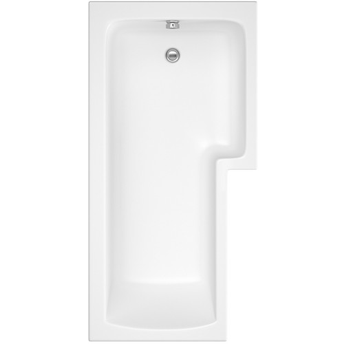 1500/1600/1700mm L Shaped Shower Bathtub Front & End Bath Panel Shower Screen - Picture 25 of 32