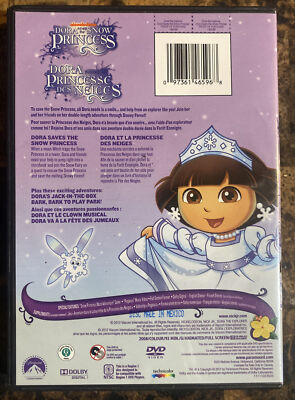 Dora the Explorer: Dora Saves the Snow Princess - DVD - Like