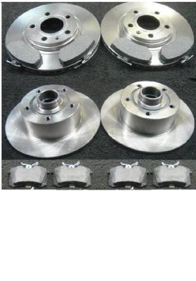 for VW GOLF MK3 91-98 2.0 GTI BRAKE DISC BRAKE PADS FRONT REAR