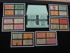 ONE COMPLETE SET DALKEITH POSTCARDS IN SPECIAL ENVELOPE TICKETS FOR EVERYTHING