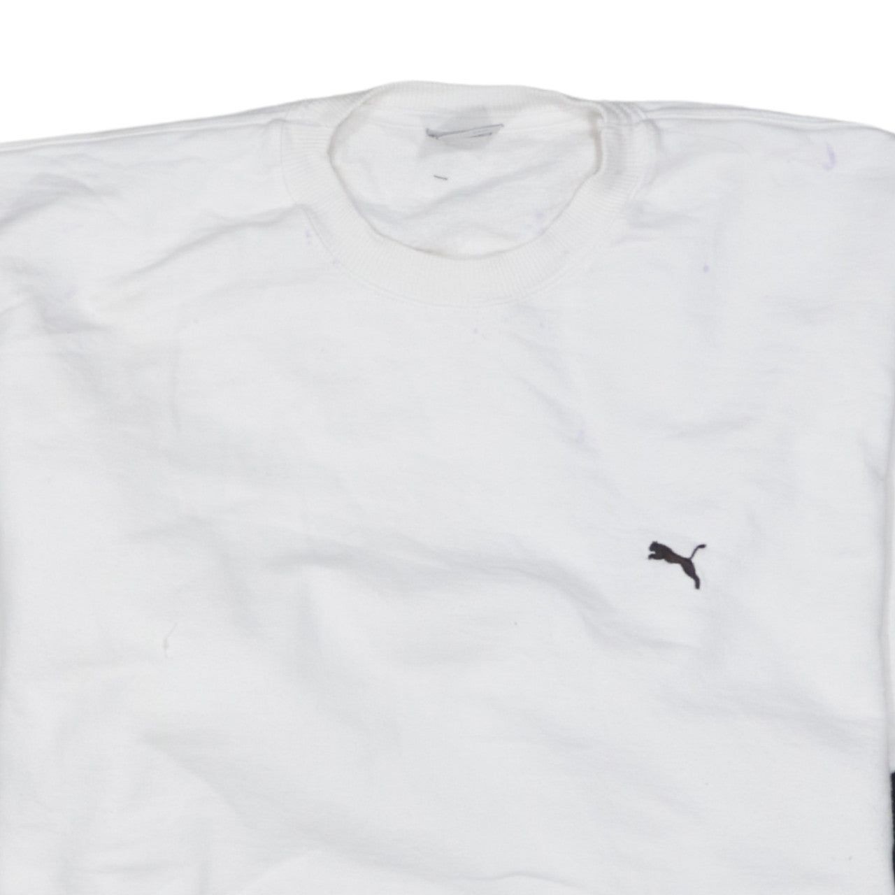 Puma White Sweatshirt Mens Xl image 3