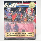 1998 GI Joe COBRA COMMAND TEAM BARONESS COBRA BRAND NEW FIGURES (missing Destro)
