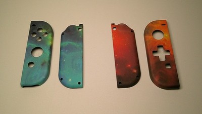''Gold Star Universe'' eXtremeRate Replacement Shell Case for Joycon of NS Switch