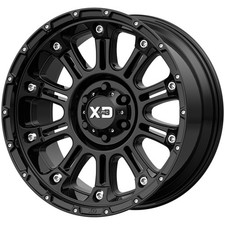 Xd Series Xd829 Hoss 2 17x9 5x5 -12mm Gloss Black Wheel Rim 17 Inch
