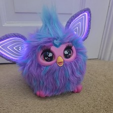 HASBRO Purple Furby 2023 Emoto Tronic Interactive Plush Toy WORKING