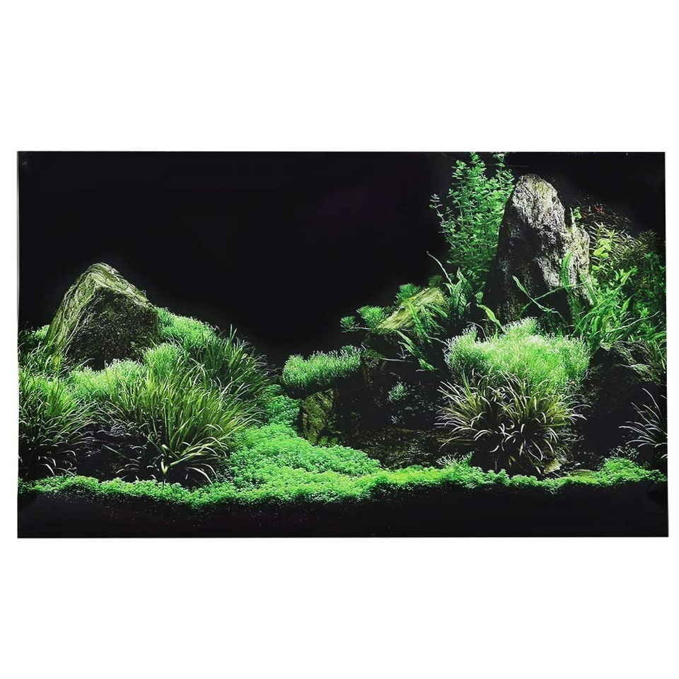 Multi Background Fish Zerodis 3D Aquarium Background Poster Self Adhesive PVC Fish Tank ...