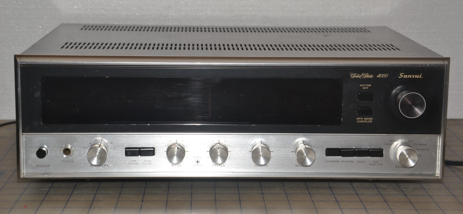 Sansui 4000 vintage audio equipment - eBay listing photo 1