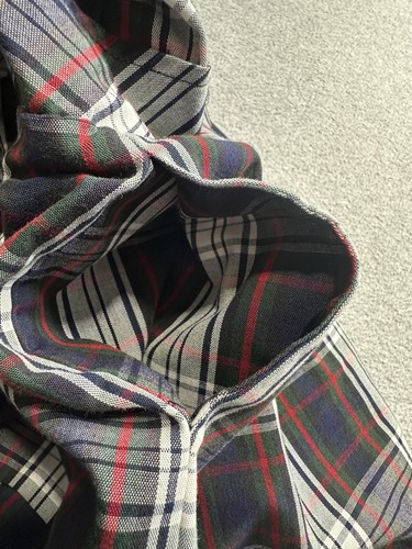School Apparel Dress Girls 8 Plaid Jumper Uniform Sleeveless Pocket School Unifo - Picture 5 of 10