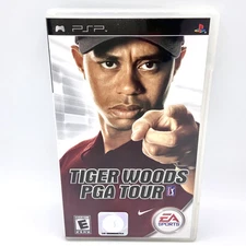 Tiger Woods PGA Tour for Sony PSP Video Game UMD Disc EA Sports With Booklet
