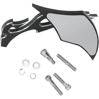 Pro One Mirror - Flame - Black - Right 104230B