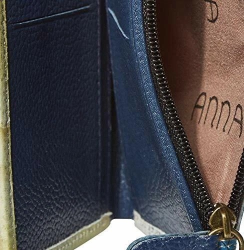 Hand painted Genuine Leather Ladies Wallet ANNA BY ANUSCHKA Three Kittens Shells - Picture 8 of 15