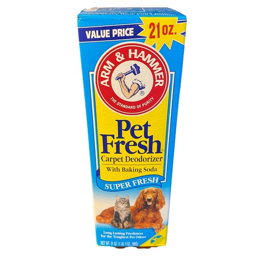 NOS Arm & Hammer Pet Fresh Carpet Deodorizer 1993 Super Fresh 21 Oz Movie Prop - Picture 3 of 6