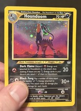 HOUNDOOM 8/64 2000 Pokèmon TCG Neo Revelation Holo Rare Near Mint/NM+ ! SWIRL🌀 on eBay