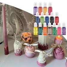 16Pcs Candle Liquid Dye 10ml Candle Making Candles Pigment Dye Colors Liquid