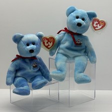 Ty Beanie Babies Santa Maria & Pinta Bear Set 2004 Columbus Ships MWMT