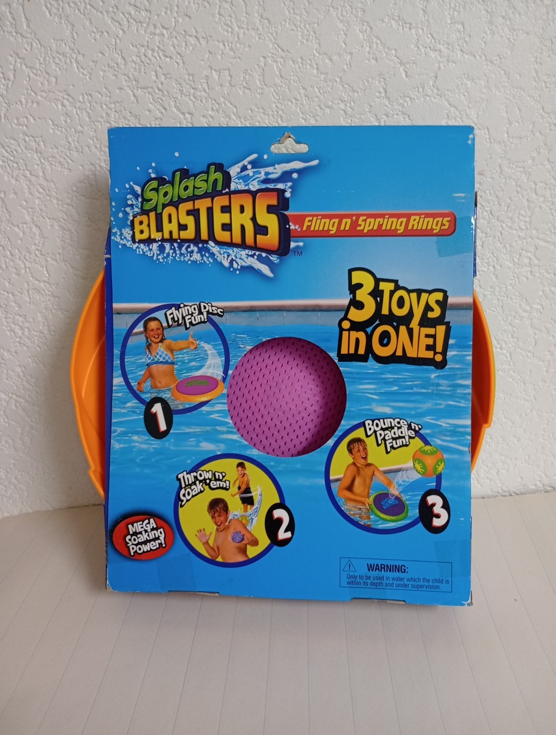 Splash Blasters 2 Discs And 1 Ball 