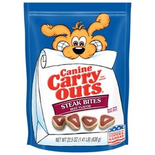 Steak Bites Beef Flavor Dog Treats