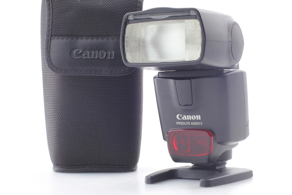 US duty Free [N MINT in Case ] Canon 430EX II Speedlite Shoe Mount Flash F Japan - Image 3 of 4
