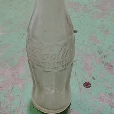 Coca-Cola Clear Glass Soda Bottle