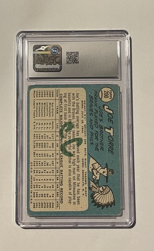 1965 Topps Joe Torre CGC Graded 2 Good 10% Cash Back !! - Picture 2 of 2