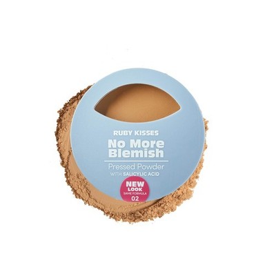 Ruby Kisses No More Blemish Powder 0.28oz Full Coverage Matte Finish Oil Control