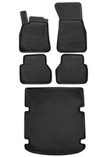 Gummi Kofferraumwanne Fußmatten für Audi A6 C8 Limousine 2018- Gummimatten