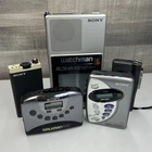 Sony Walkman WM-FX277 AM/FM Cassette Player- Radio Works Lot FOR PARTS