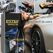 Kit Rimuovi Graffi Auto Rimozione Graffi Veicoli Spugna Riparazione Graffi Car S - Miniatura 3